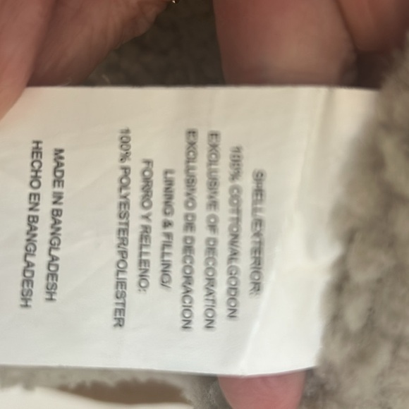 Wrangler Workwear Sherpa Lined Duck Jacket Size 3XL Brown with Hood - Picture 7 of 7